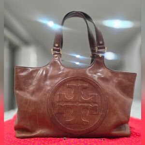Brown Leather Tote Bag